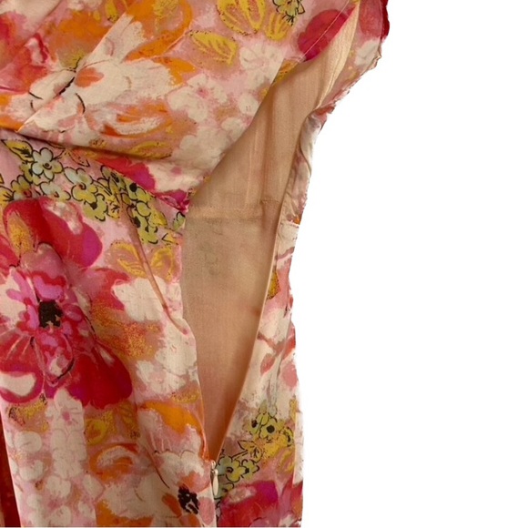 ❤️ Super Cute! Excellent condition, Free People floral dress, lined, medium - Picture 10 of 12